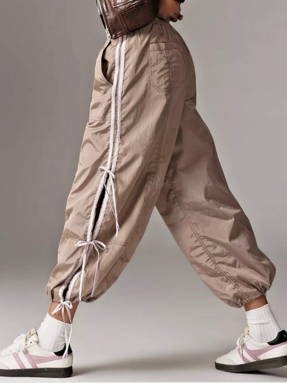 Anthro Daily Practice | “bowline” parachute jogger pants